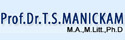 Tirumaale (Prof. Dr T.S. Manickam)